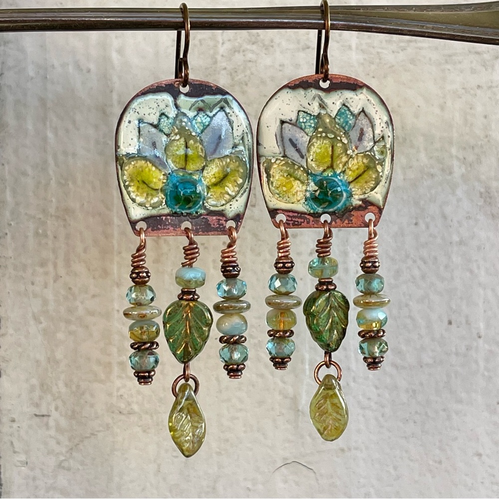 ARTISAN Earrings “Lilly - Dangles - Picture 2 of 13